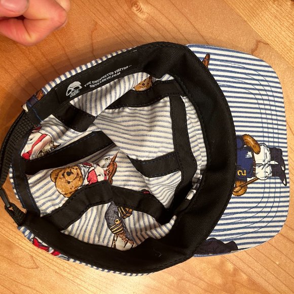 Skulls NYC Teddy Bear 5 Panel - Picture 3 of 4